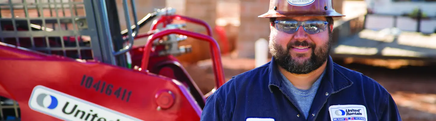 Empleado de United Rentals