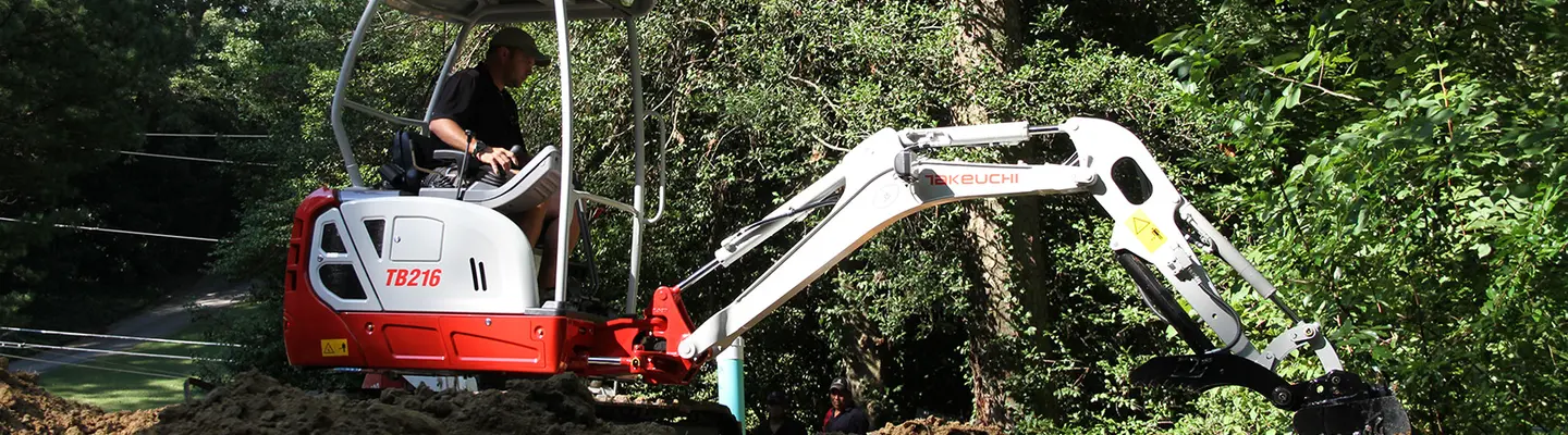 Miniexcavadora 