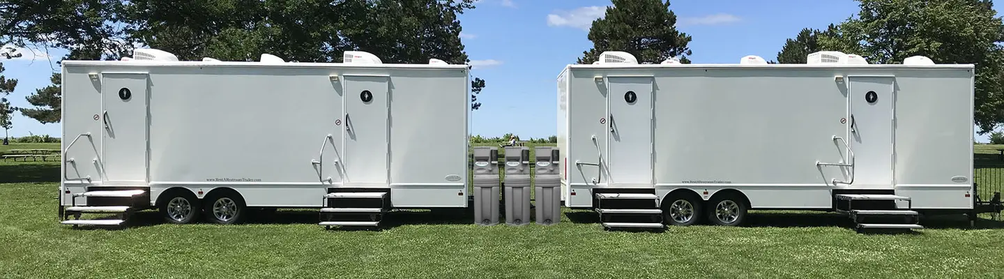 Remolques para sanitarios con puestos para lavado de manos