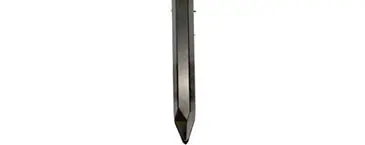 Cincel quebrador de pavimento con punta dura, 1 1/8 in por 6 in