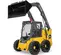 Cargador compacto de 1,350 – 1,700 lb JOHNDEERE amarillo y negro