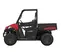 UTV de 2 asientos Polaris Ranger rojo y negro