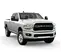 Camioneta tipo pickup de cuarto de tonelada Ram blanca