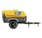 Compresor de aire remolcable Atlas Copco amarillo