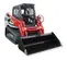 Cargador sobre orugas compacto Takeuchi rojo