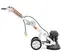 Esmeril para concreto manual, cabeza individual, eléctrico HUSQVARNA naranja, plateado y negro