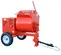 Mezcladora de mortero, 9 ft³, a gasolina MULTIQUIP roja