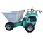 Carretilla, 10 – 14 ft³, eléctrica MULIQUIP verde y gris