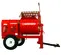Mezcladora de mortero, 9 ft³, a gasolina MULTIQUIP roja