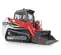 Cargador sobre orugas compacto Takeuchi rojo