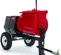 Mezcladora de mortero, 8 ft³, a gasolina TORO roja y negra