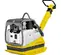 Compactador de placa vibratoria reversible Wacker-Neuson amarillo