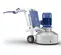 Esmeril para concreto manual Blastrac plateado y azul