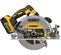 Sierra circular, 7 1/4 in, inalámbrica, eléctrica DEWALT amarilla, gris y negra