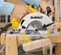 Sierra circular, 7 1/4 in, eléctrica DEWALT amarilla, gris y negra