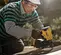Clavadora neumática DeWalt DW45RN negra y amarilla