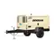 Compresor de aire remolcable, 350 – 450 CFM, a diésel DOOSAN beige