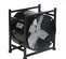 Soplador de ventilación portátil, 20 in FLAGRO negro Ventilador axial, 115 V – 230 V, eléctrico