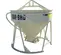 Cubeta para concreto de 2 yardas cúbicas Garbro beige