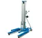 Elevador de materiales, 700 – 1,000 lb, 6 – 12 ft, manual GENIE azul y plateado