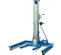 Elevador de materiales, 700 – 1,000 lb, 6 – 12 ft, manual GENIE azul y plateado