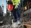 Martillo de demolición, 27 – 34 libras, eléctrico HILTI rojo y negro