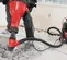 Kit de martillo neumático para demolición, eléctrico, 35 lb HILTI rojo y negro