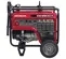 Generador portátil de 6,500 – 6,900 W, a gasolina HONDA rojo y gris