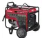Generador portátil de 6,500 – 6,900 W, a gasolina HONDA rojo y gris