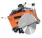 Sierra de concreto manual Husqvarna naranja