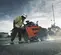 Sierra de concreto manual Husqvarna naranja