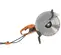 Sierra de corte para concreto eléctrica de 14 pulgadas Husqvarna naranja