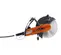 Sierra de concreto neumática, 12 – 14 in HUSQVARNA naranja, negra y plateada