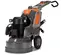 Esmeril para concreto manual Husqvarna naranja y negro
