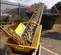 Sistema de cinta transportadora Interquip amarillo y plateado