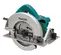 Sierra circular, 7 in, eléctrica MAKITA verde y gris