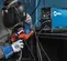 Soldadora de arco, 200 A, TIG, inversor, CC portátil, eléctrica MILLERELEC azul y negra