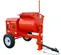 Mezcladora de mortero, 7 ft³, a gasolina MULTIQUIP roja