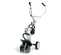 Arado portátil, motor de dos tiempos STIHL blanco, plateado y negro
