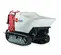 Carretilla para concreto, 16 ft³, orugas, a gasolina TORO roja, negra y blanca