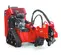 Triturador de tocones, 20 – 30 HP, a gasolina TORO rojo y negro