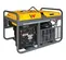 Generador portátil de 9,600 – 9,900 W, a gasolina WACKER amarillo y gris