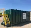 Tanque mini frac, 8,400 gal WICHITA verde y amarillo
