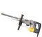 Taladro de martillo eléctrico rotatorio Wacker Neuson plateado y amarillo