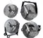 Ventilador de circulación de aire, 36 in AIRMASTER gris y negro