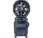 Ventilador de enfriamiento eléctrico Breezer negro