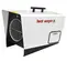 Calentador, 65,000 BTU, 240 V/monofásico, eléctrico HEATWAGON blanco y negro