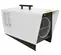Calentador, 65,000 BTU, 240 V/monofásico, eléctrico HEATWAGON blanco y negro