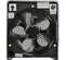 Calentador, 65,000 BTU, 240 V/trifásico, eléctrico HEATWAGON blanco y negro