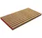 Estera de madera laminada de 3 capas de servicio pesado Yak marrón